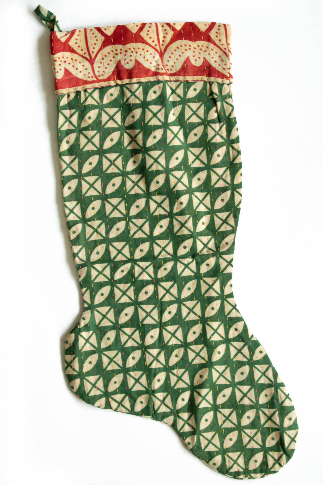 dignify Kantha Christmas Stocking