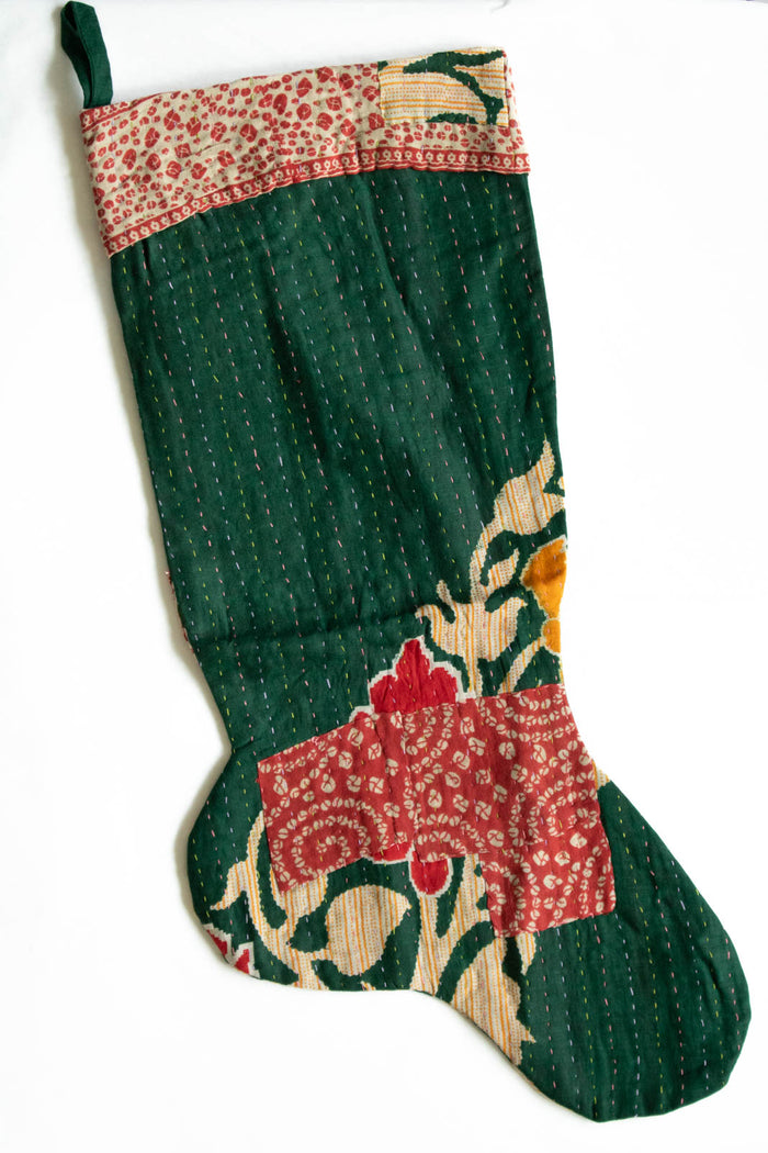 dignify Kantha Christmas Stocking