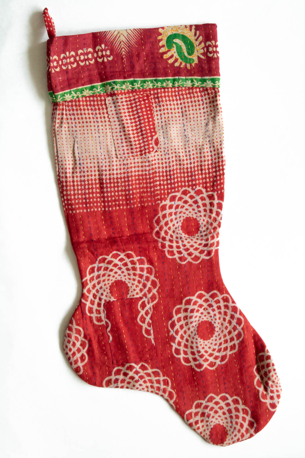 dignify Kantha Christmas Stocking