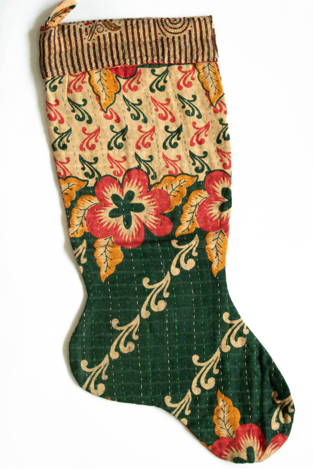 dignify Kantha Christmas Stocking