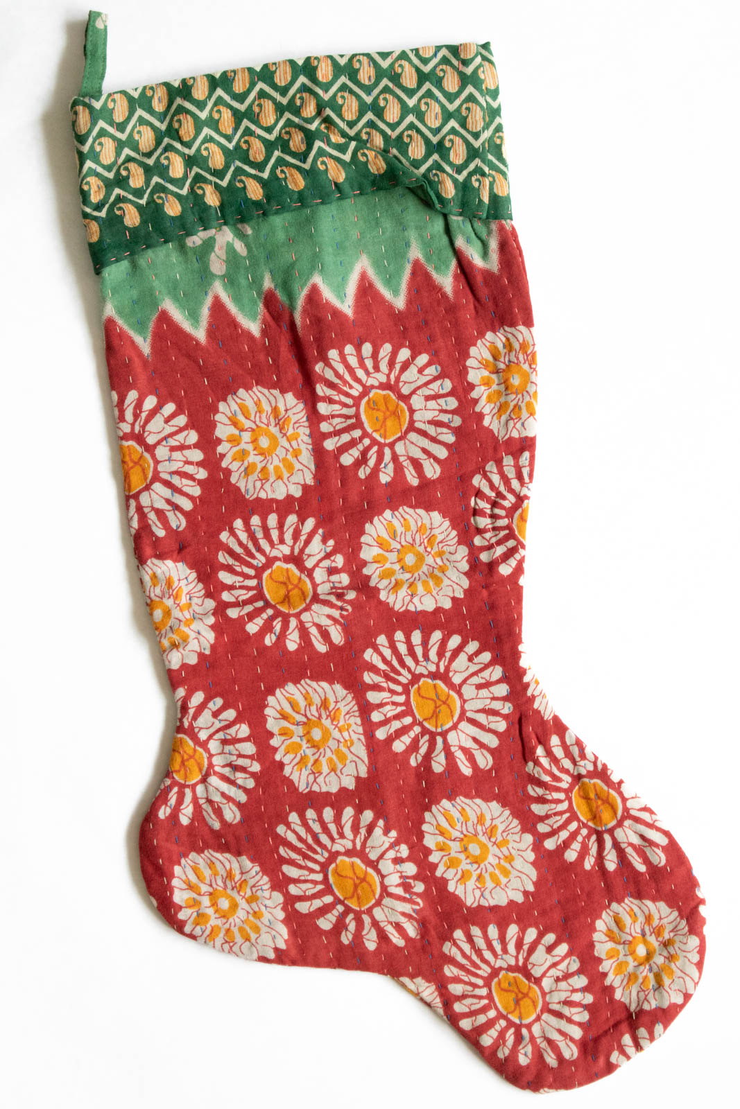 dignify Kantha Christmas Stocking