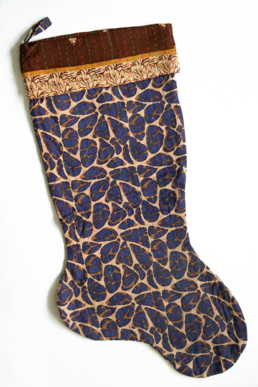 dignify Kantha Christmas Stocking