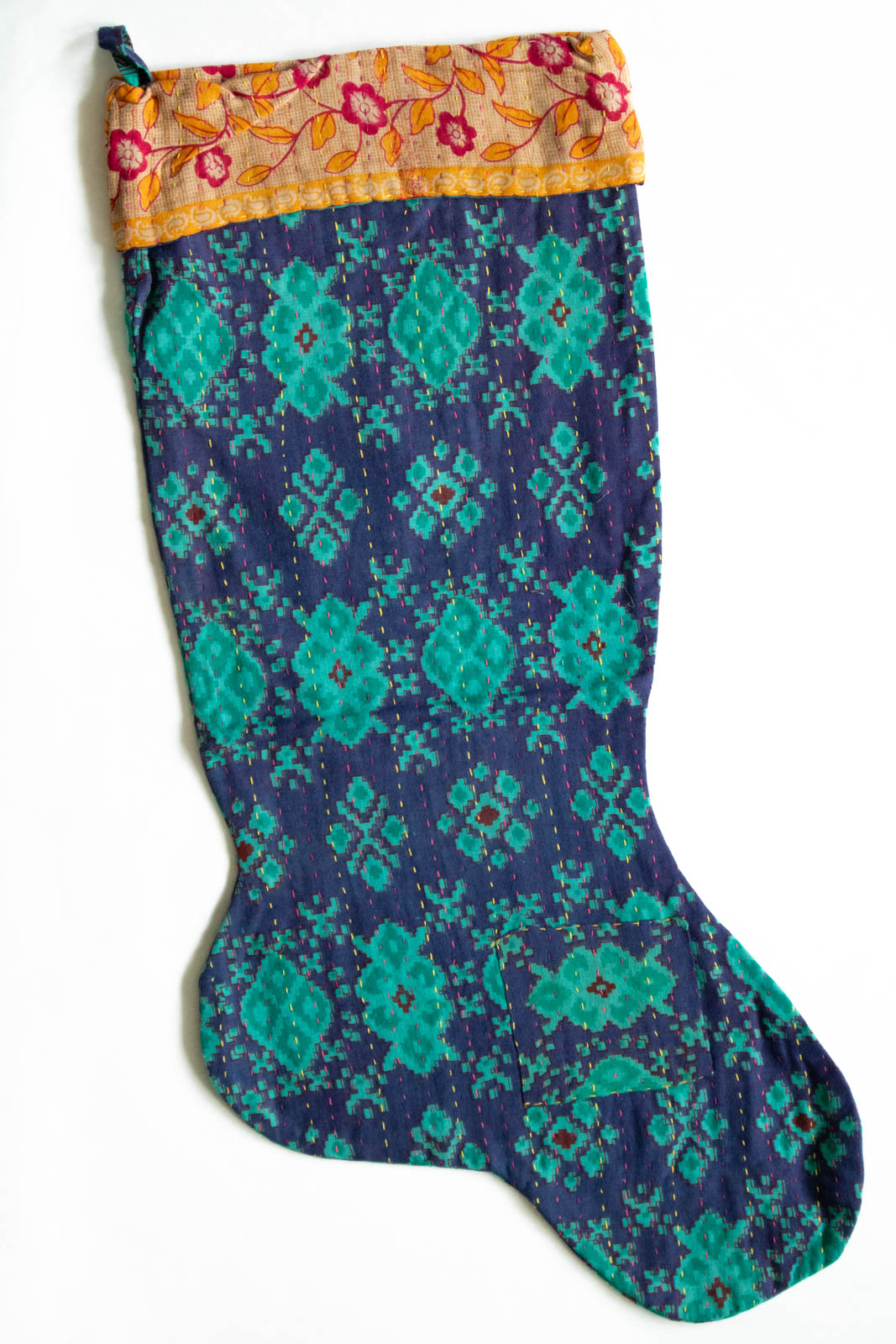 dignify Kantha Christmas Stocking