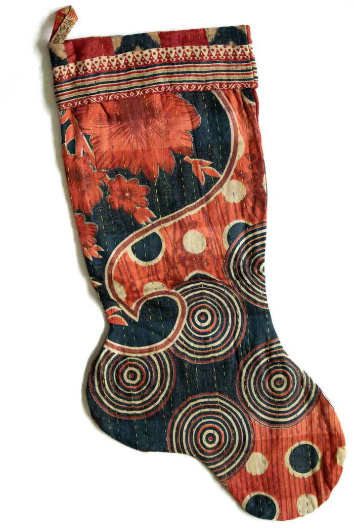 dignify Kantha Christmas Stocking