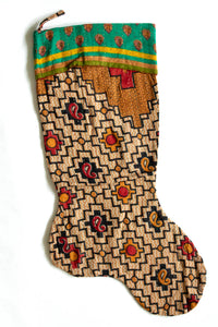 dignify Kantha Christmas Stocking