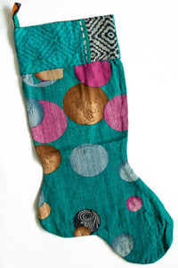 dignify Kantha Christmas Stocking