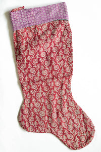 dignify Kantha Christmas Stocking