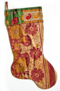 dignify Kantha Christmas Stocking