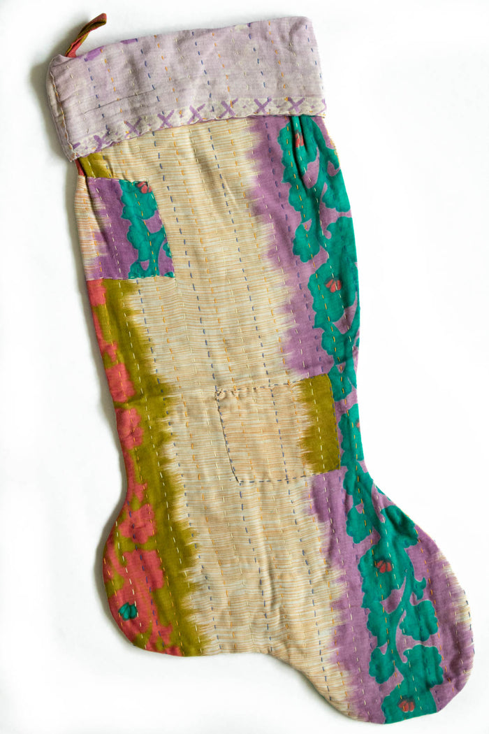 dignify Kantha Christmas Stocking