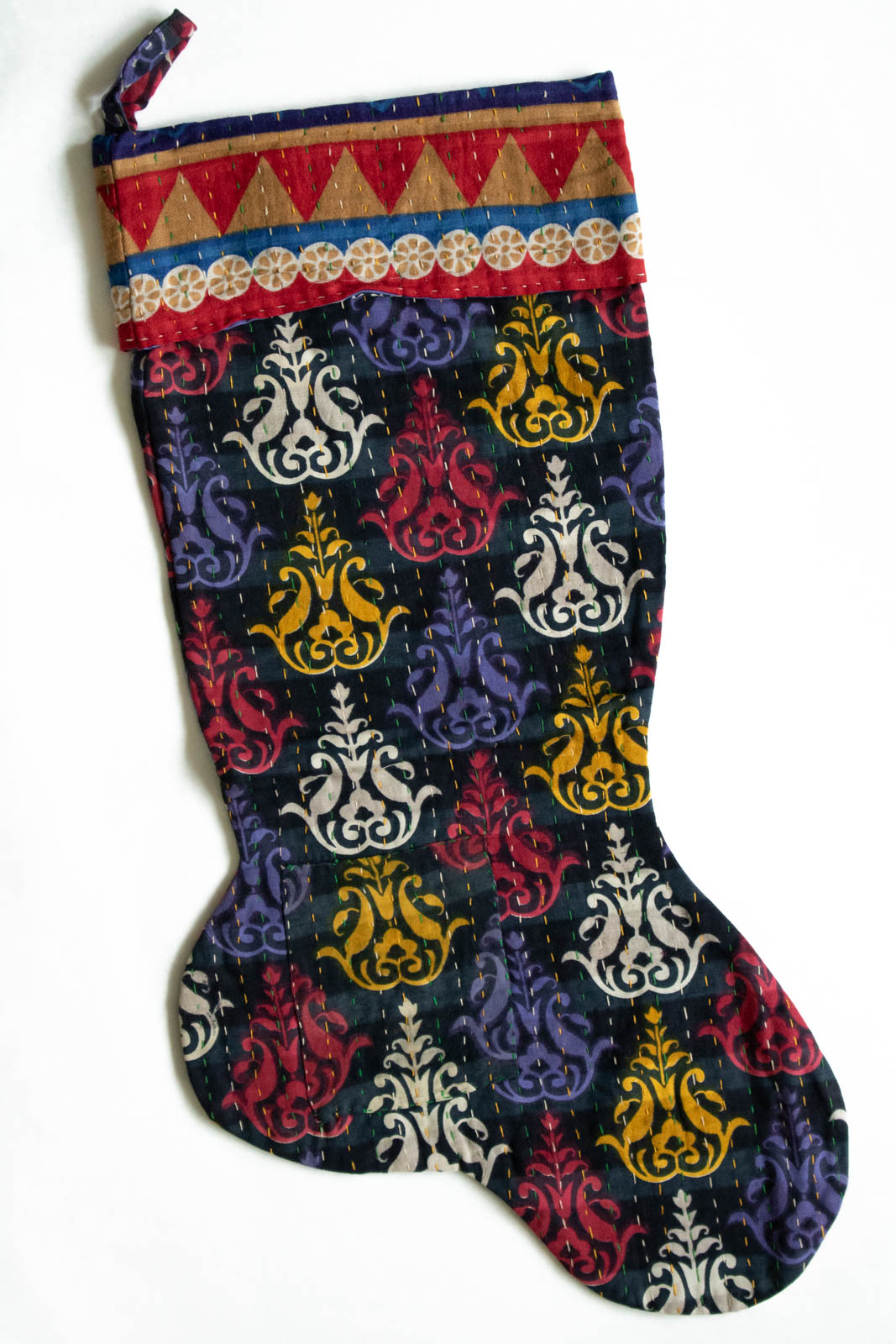 dignify Kantha Christmas Stocking