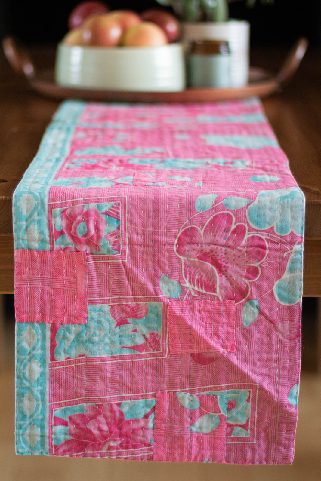 Kantha Table Runner Cotton C6