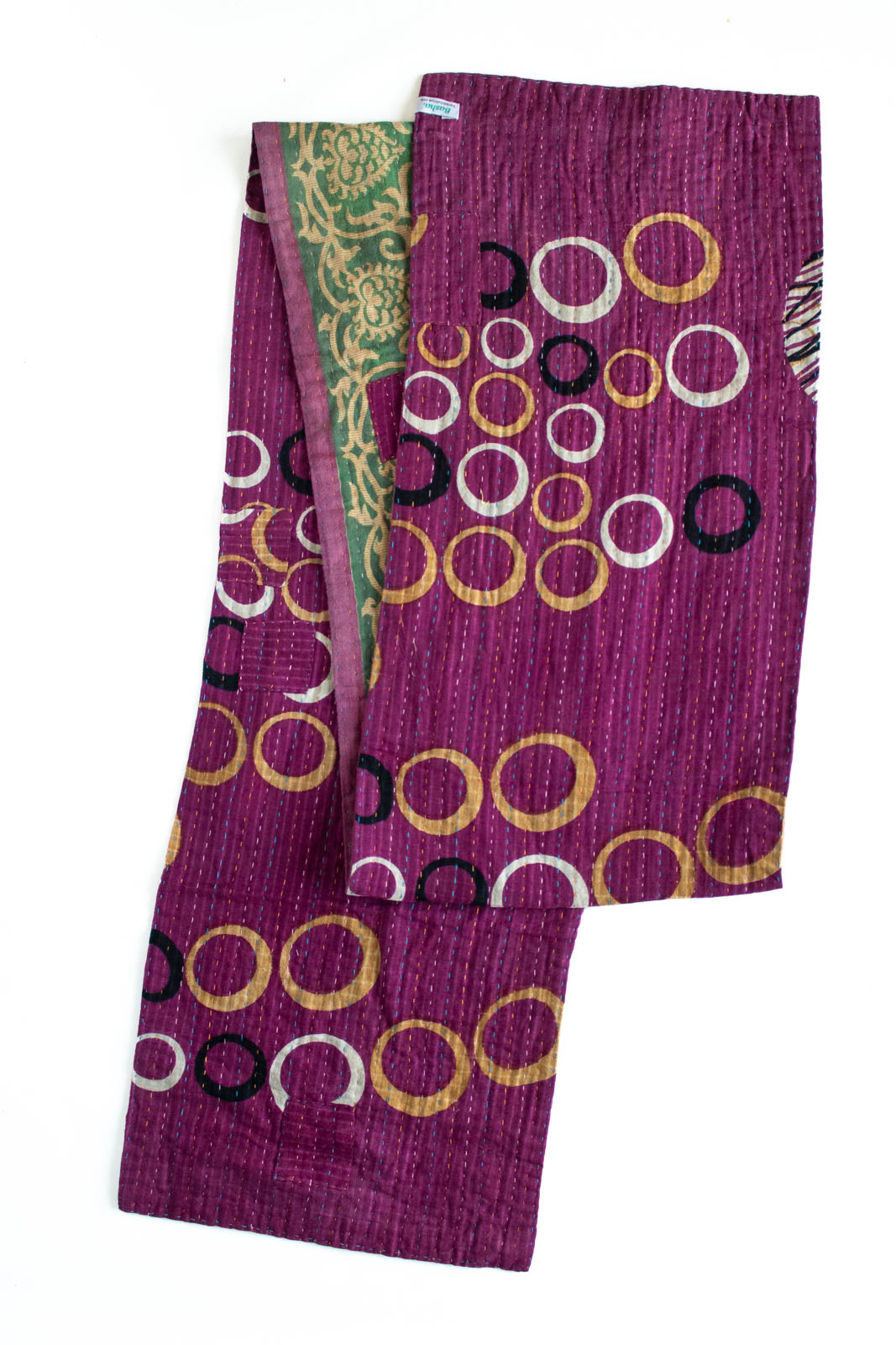 Kantha Table Runner Cotton B1