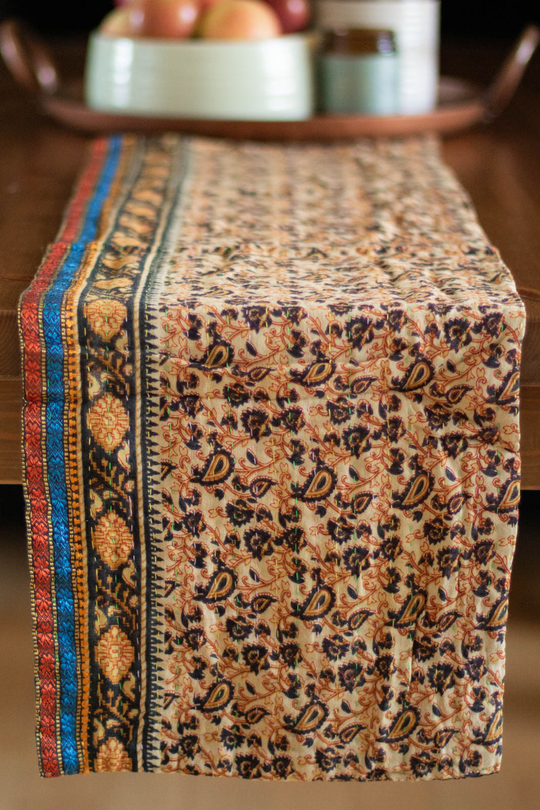 Kantha Table Runner Cotton B4