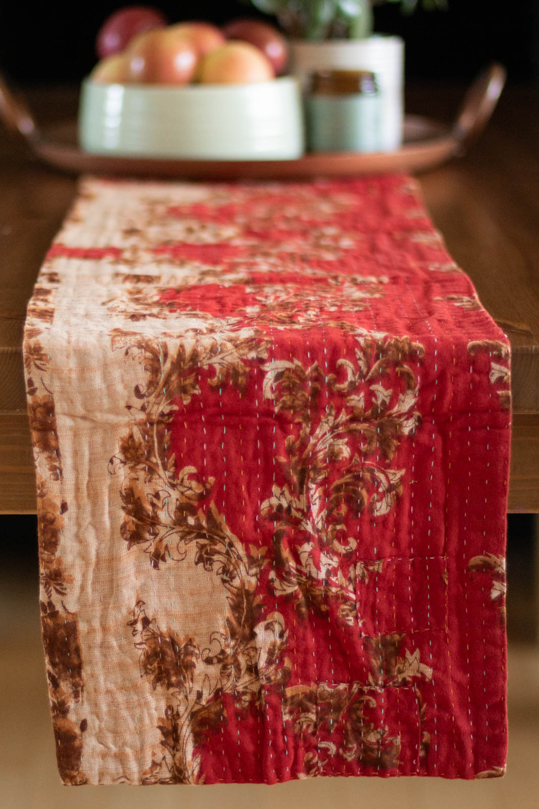 Kantha Table Runner Cotton C4