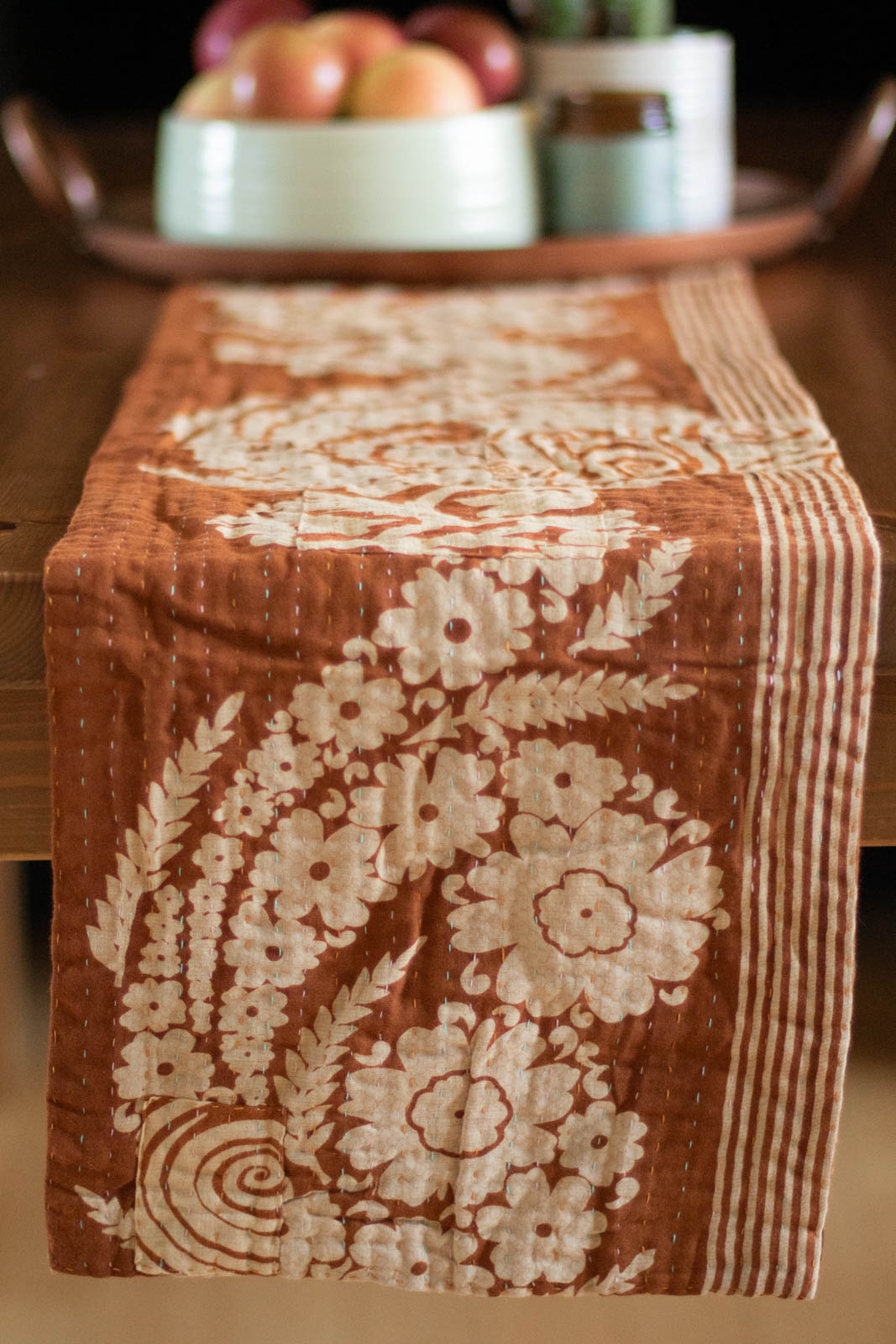 Kantha Table Runner Cotton C4