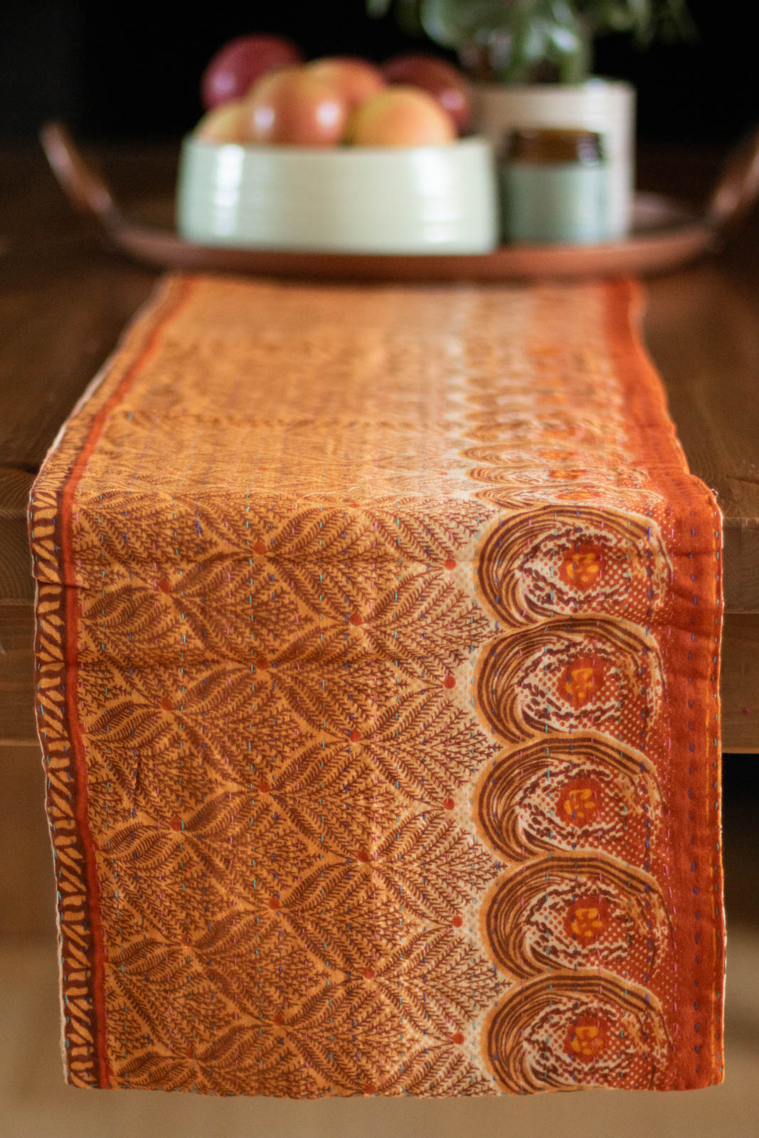 Kantha Table Runner Cotton G6