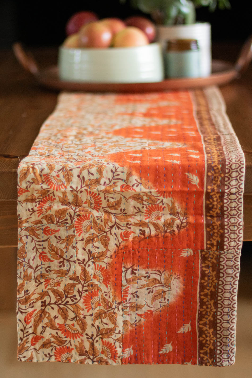 Kantha Table Runner Cotton G6