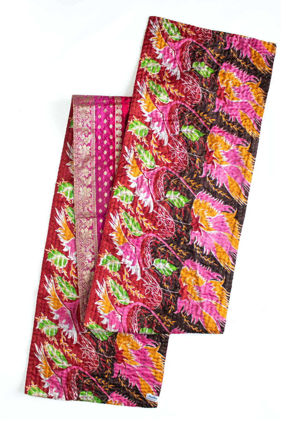 Kantha Table Runner Silk Blend K5