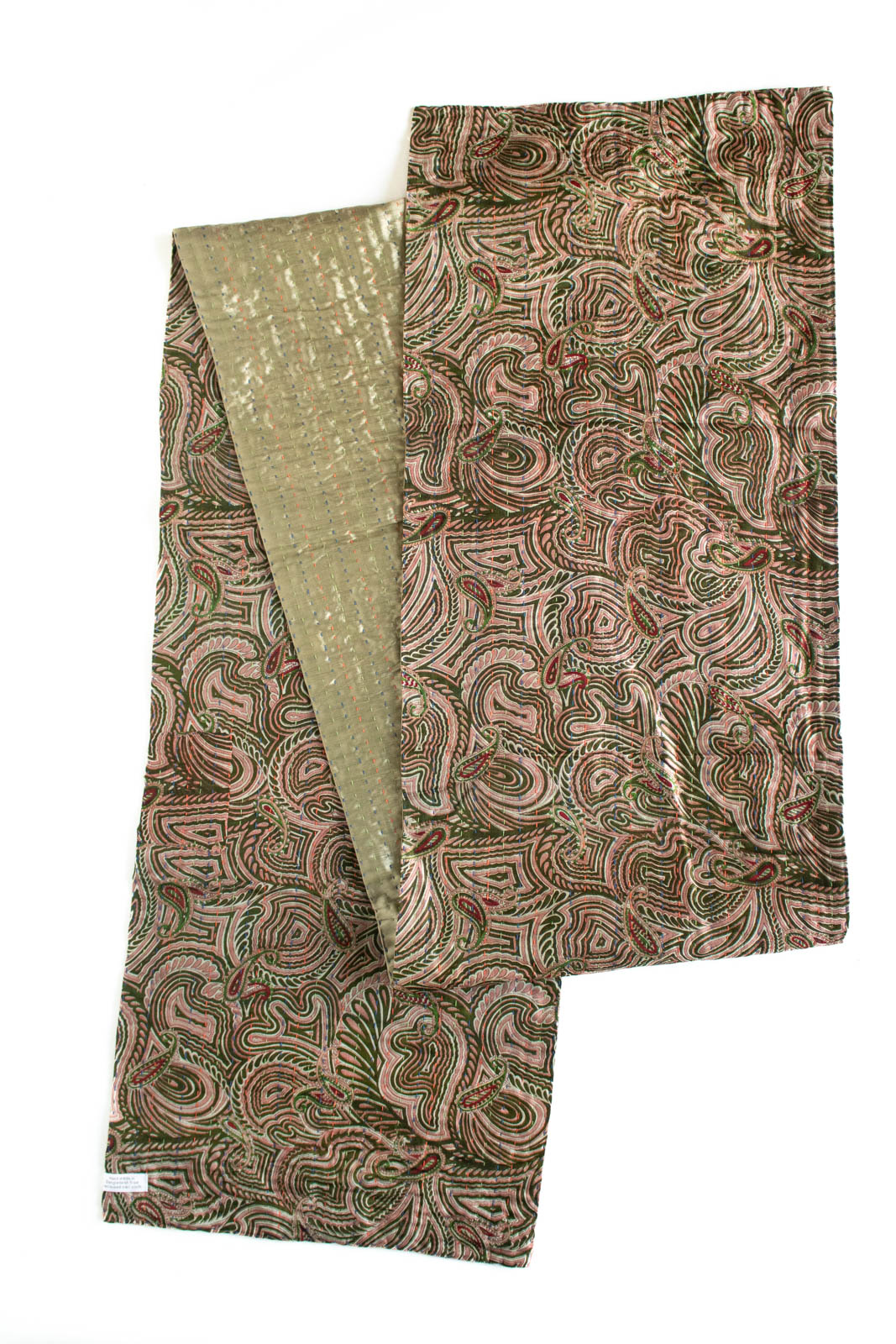 Kantha Table Runner Silk Blend J3