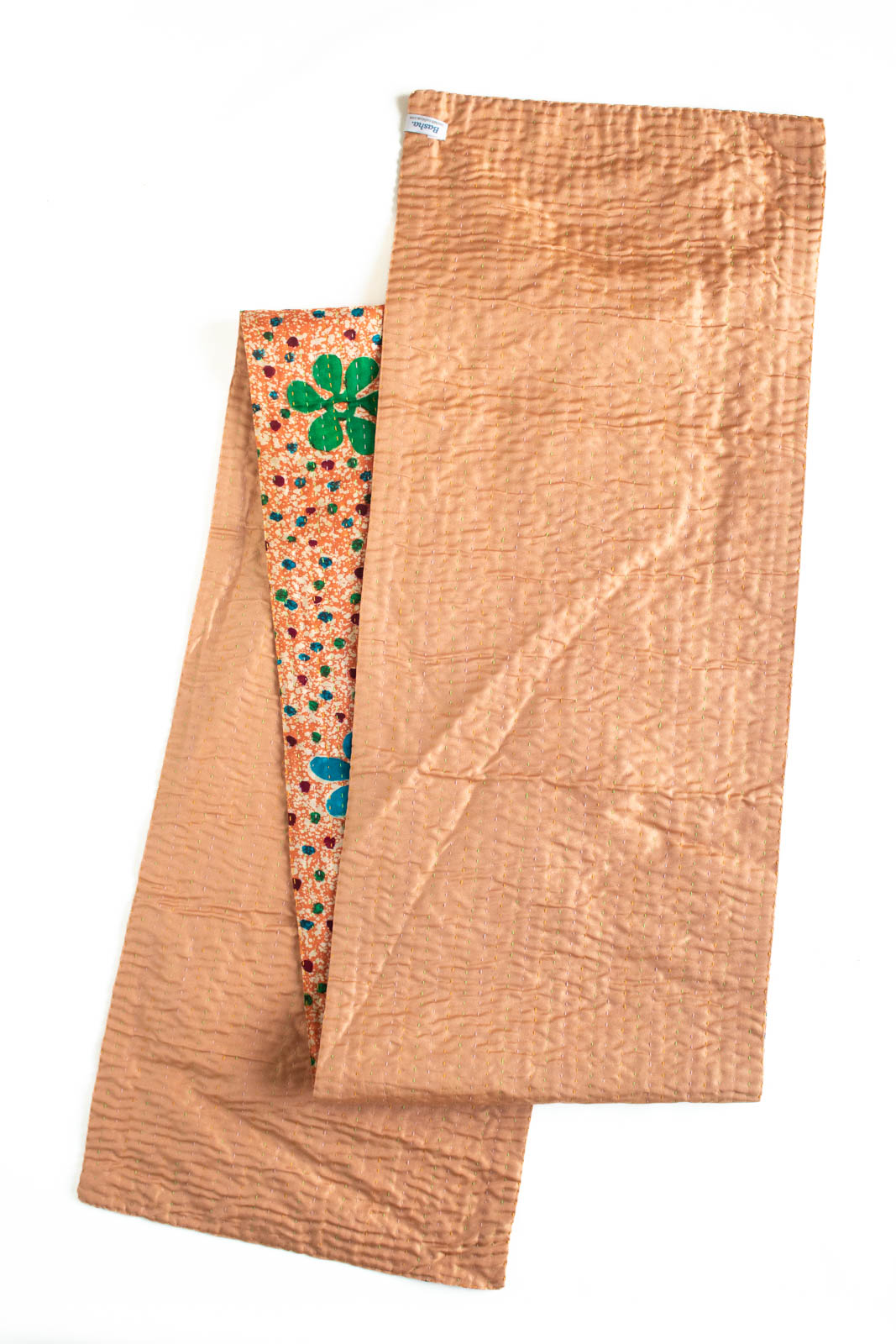 Kantha Table Runner Silk Blend J4