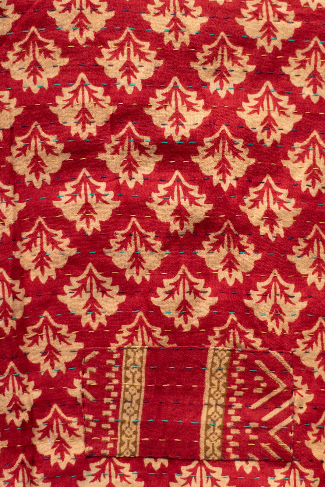 Kantha Christmas Tree Skirt No. 6