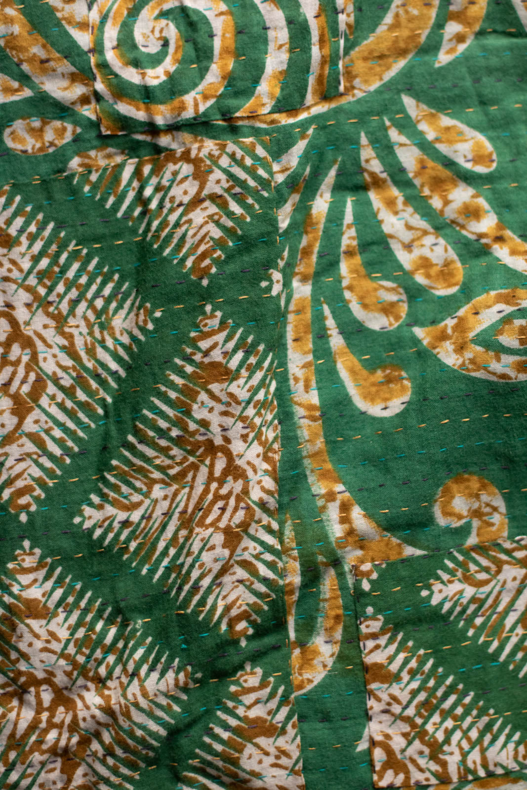 Kantha Christmas Tree Skirt No. 6