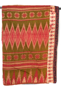 Kantha Holiday Throw