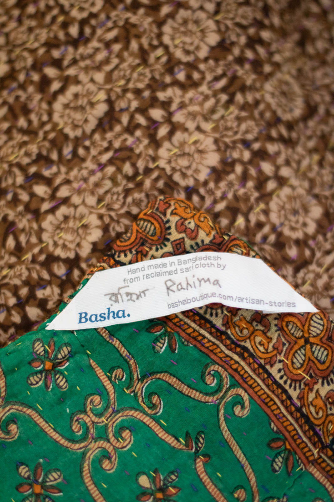 Renew No. 1 Large Kantha Throw