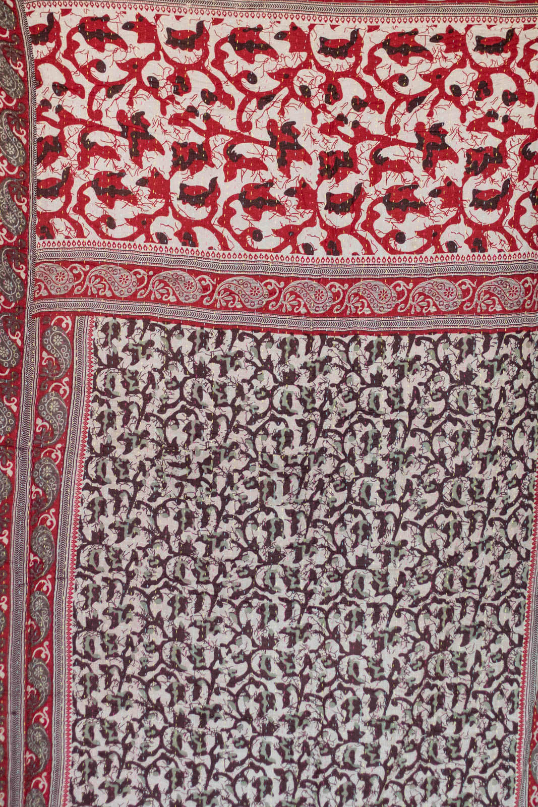 Majesty No. 3 Large Kantha Throw