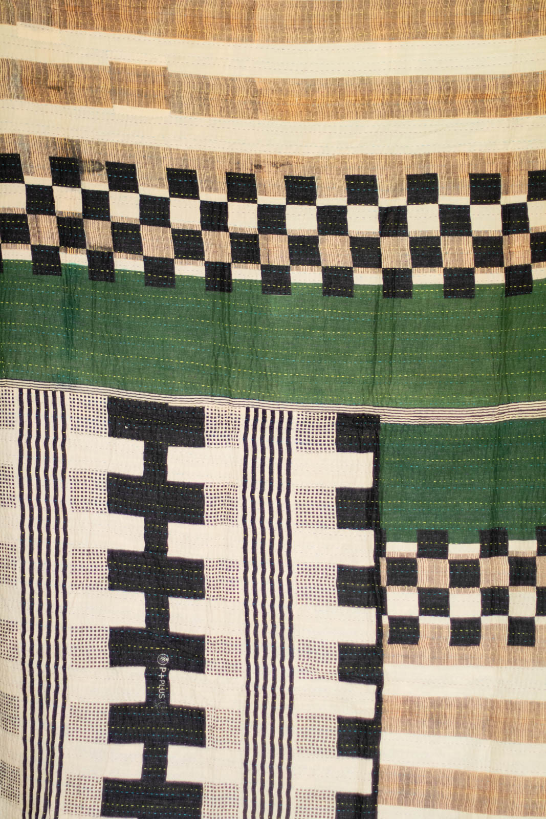 Dawn No. 5 Large Kantha Throw