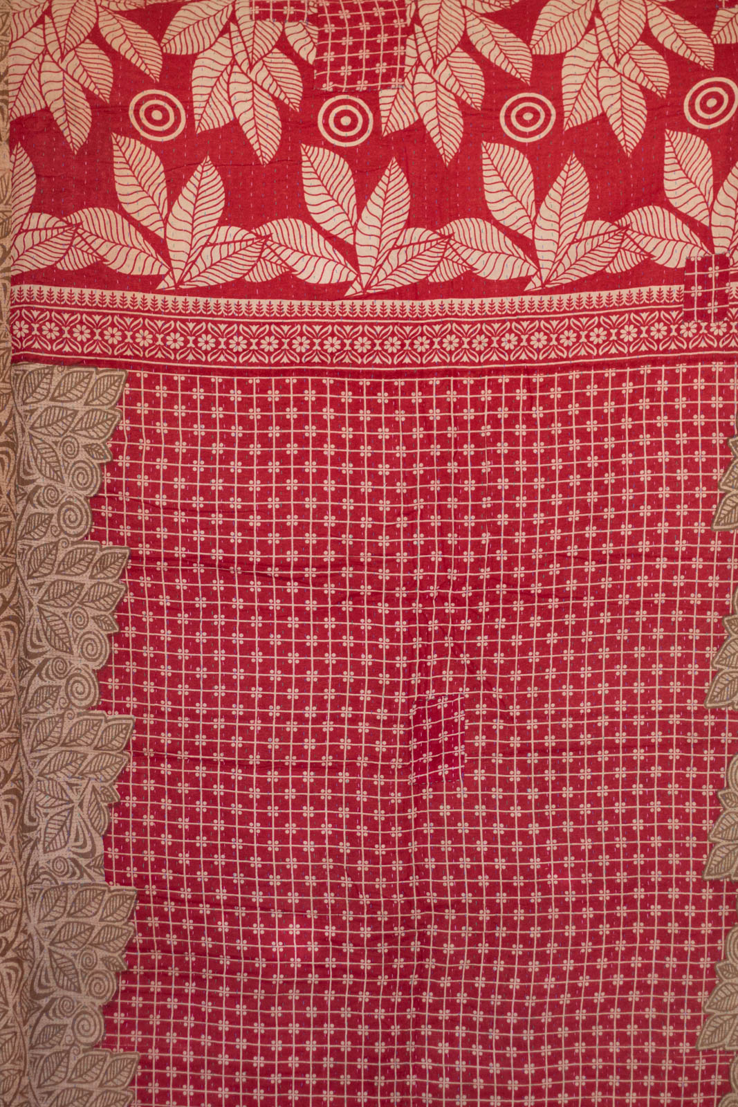 Harmony No. 9 Large Kantha Throw