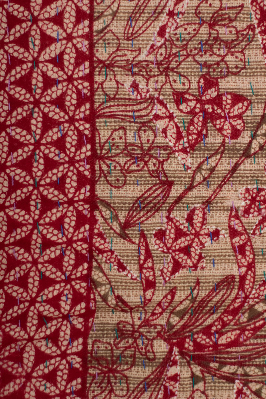 Harmony No. 9 Large Kantha Throw