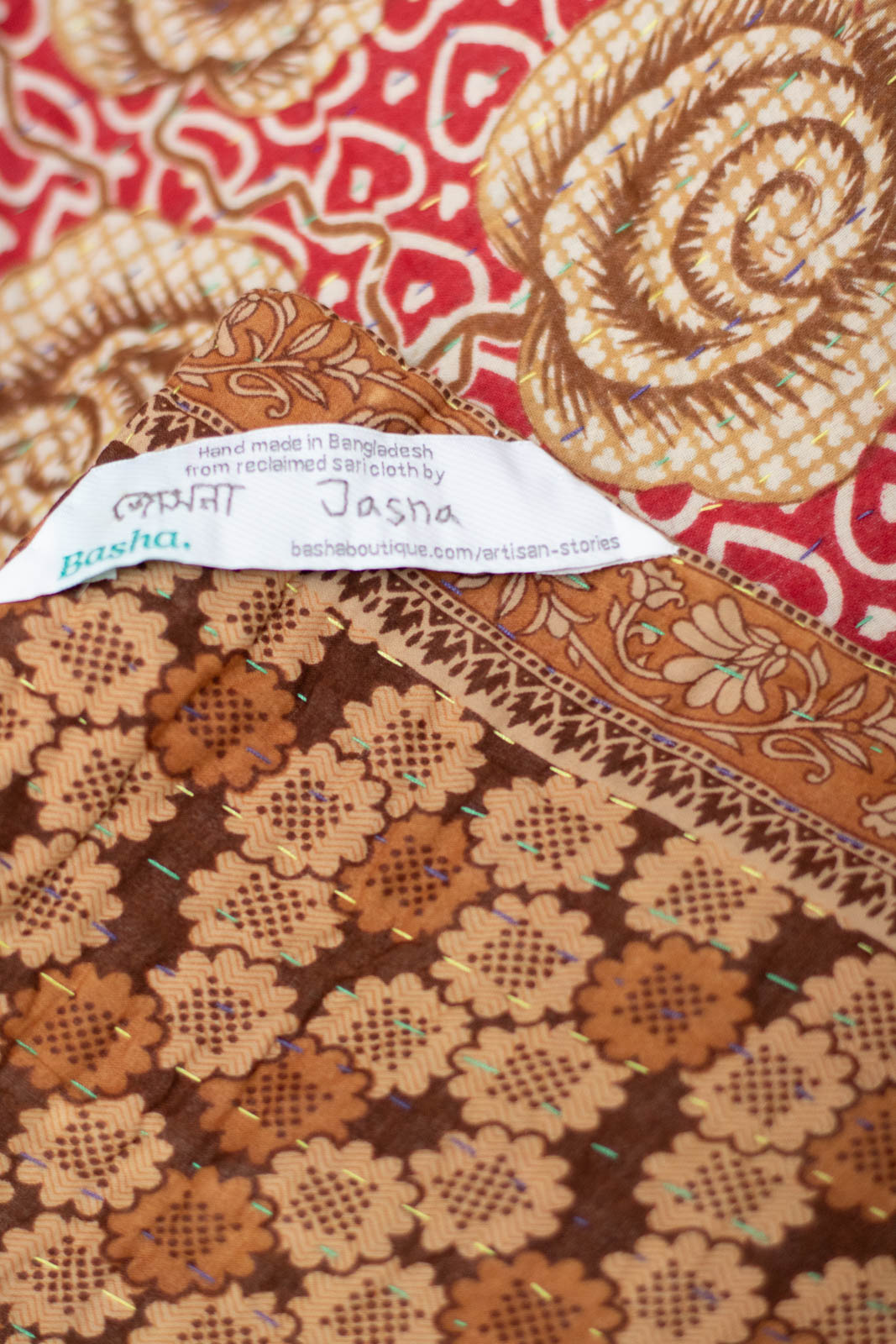 New No. 1 Large Kantha Throw