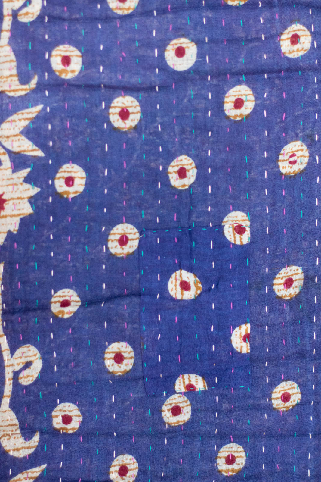 Friendship No. 6 Large Kantha Throw