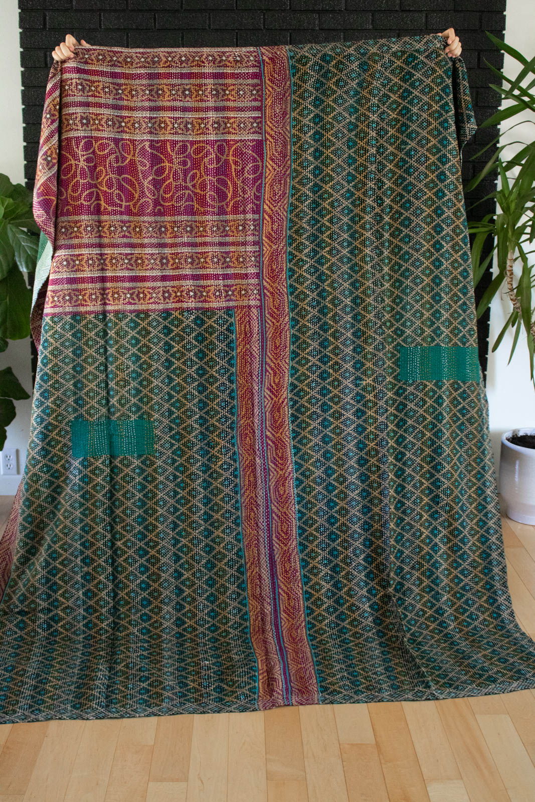 Masterpiece No. 108 Kantha Quilt