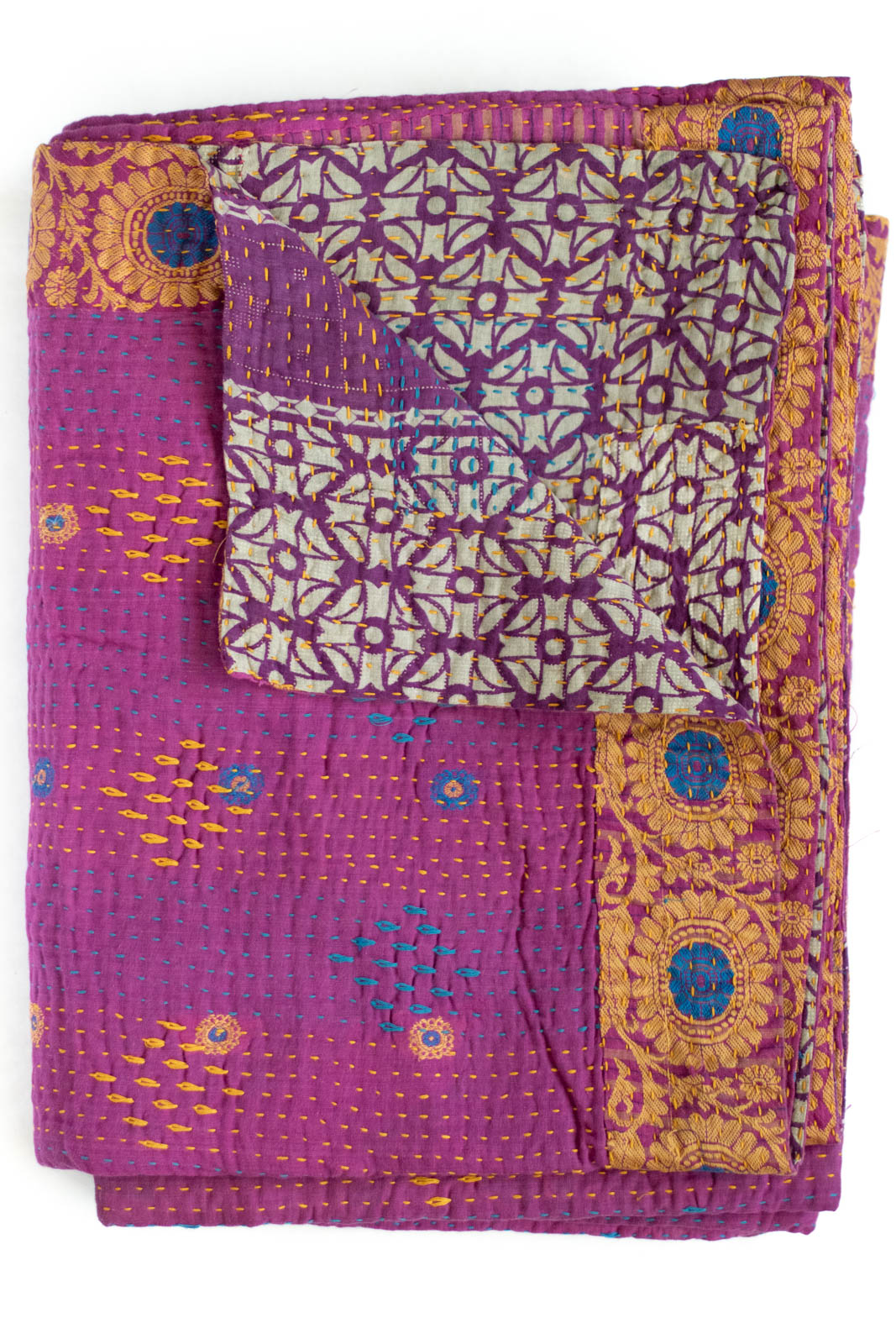 Masterpiece No. 111 Kantha Quilt