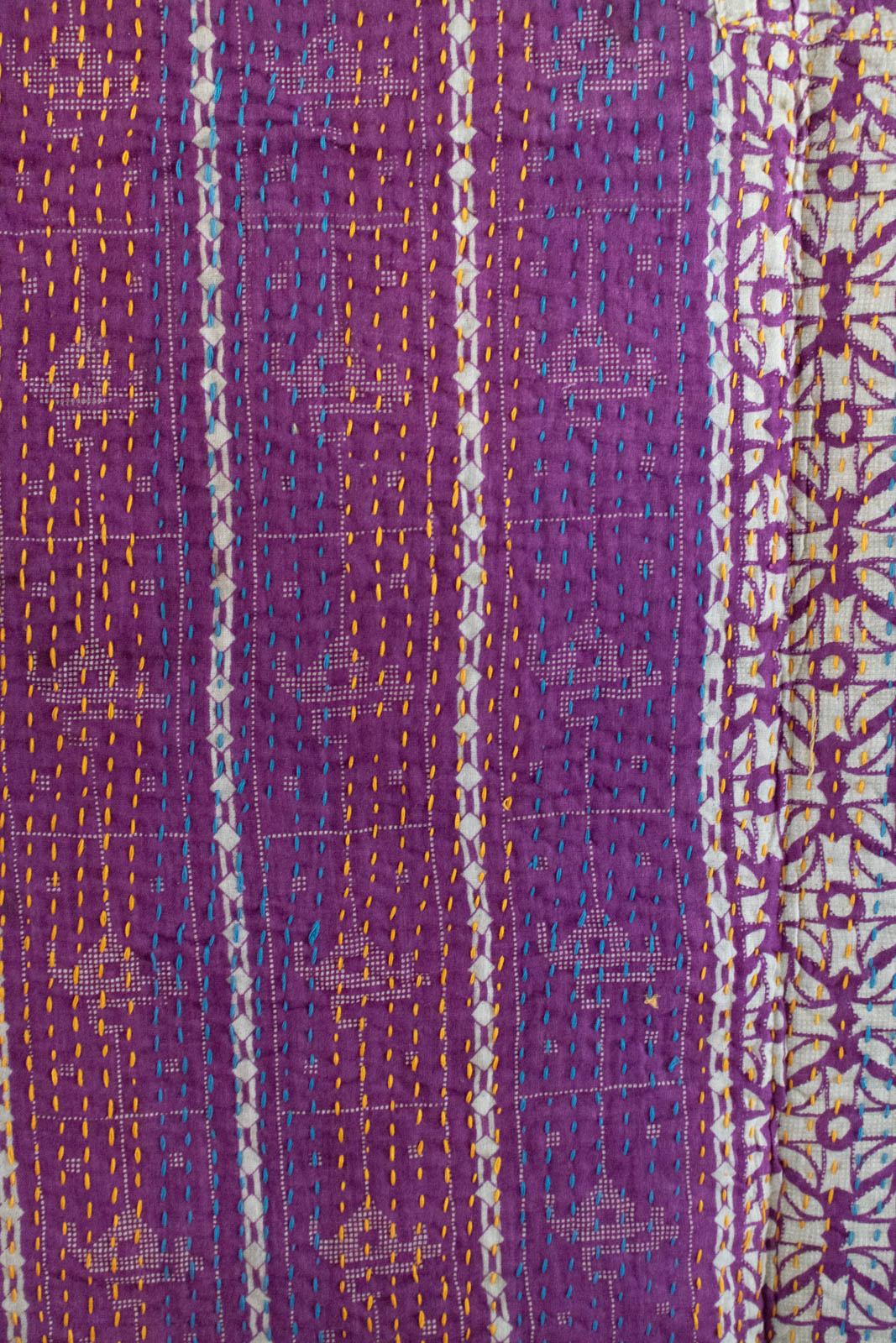 Masterpiece No. 111 Kantha Quilt