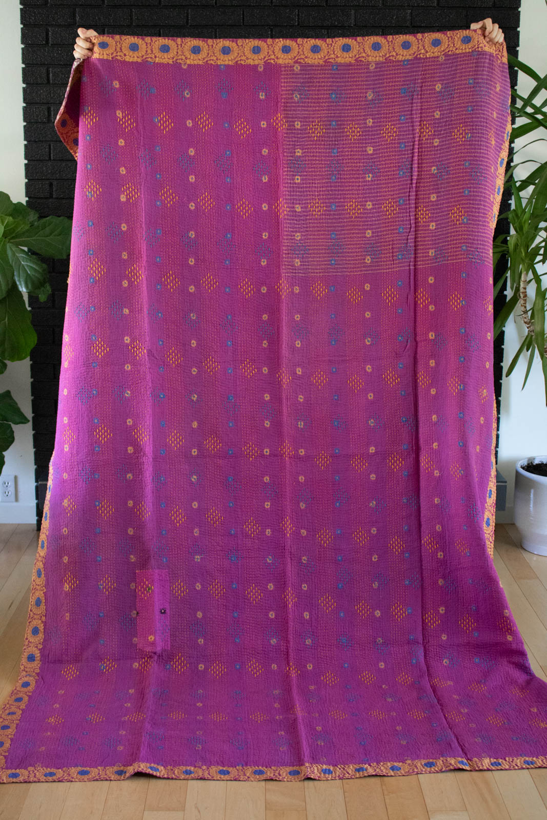 Masterpiece No. 111 Kantha Quilt