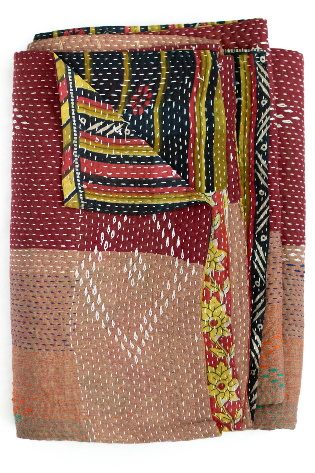 Masterpiece No. 112 Kantha Quilt