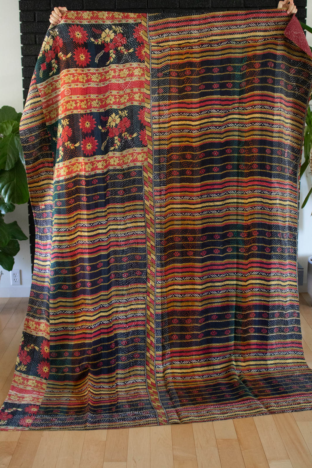 Masterpiece No. 112 Kantha Quilt