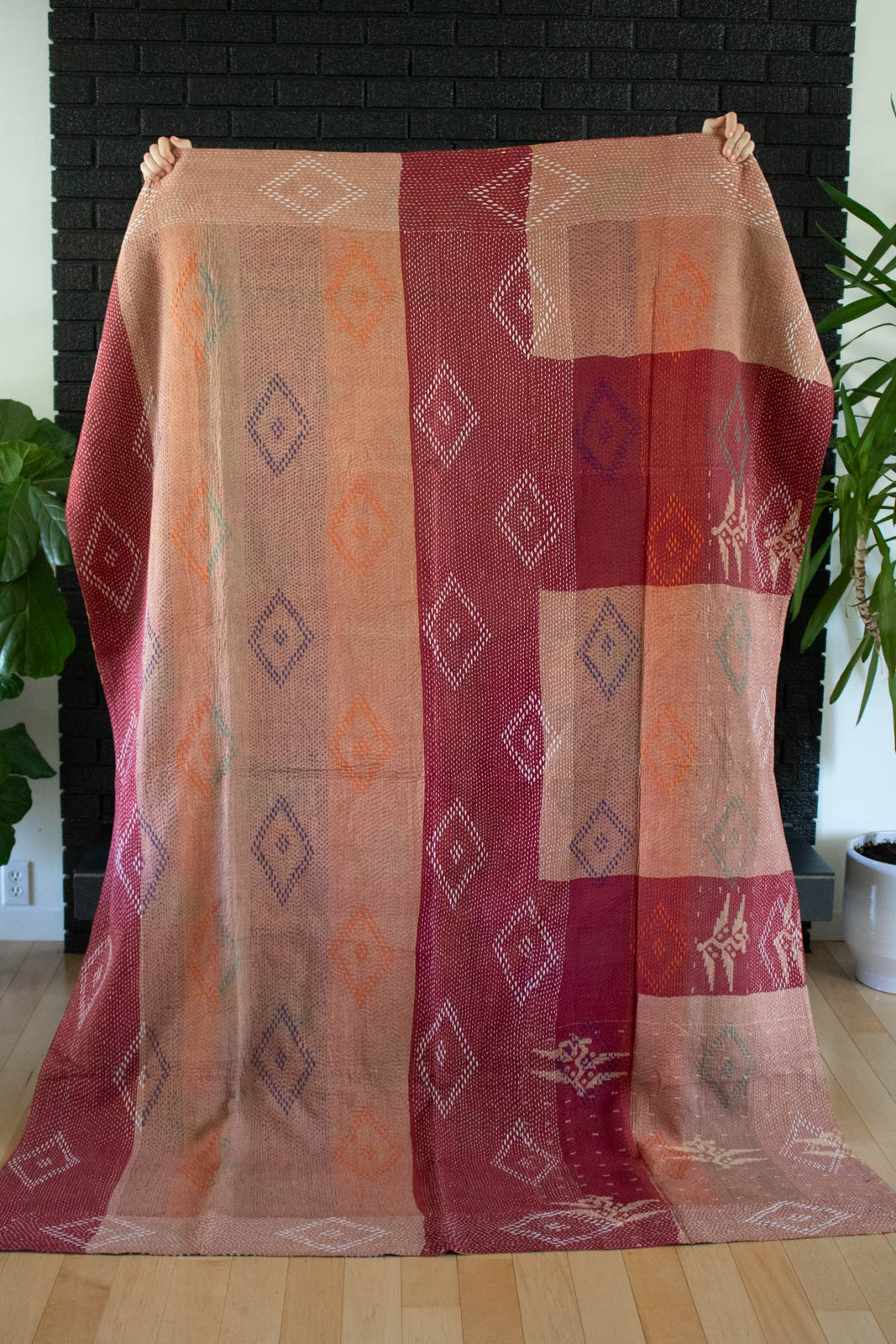 Masterpiece No. 112 Kantha Quilt