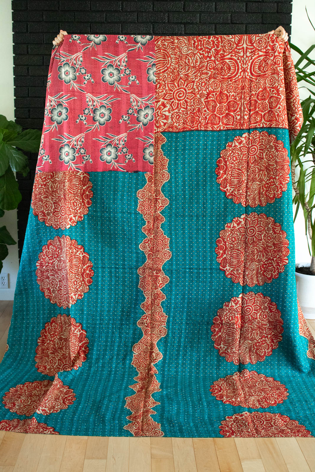 Masterpiece No. 116 Kantha Quilt