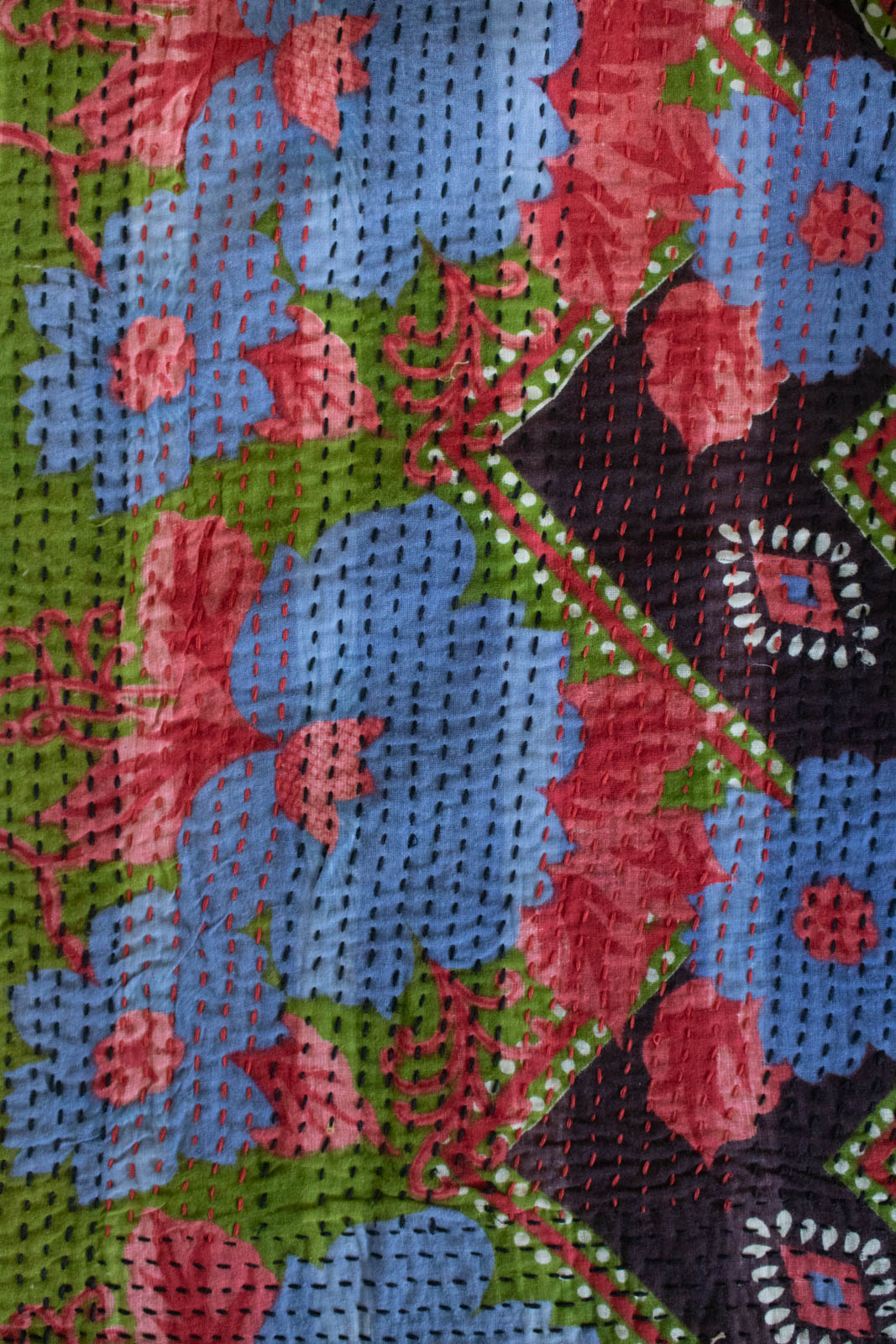 Masterpiece No. 104 Kantha Quilt