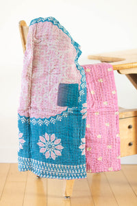 dignify Kantha Baby Blanket Quilt