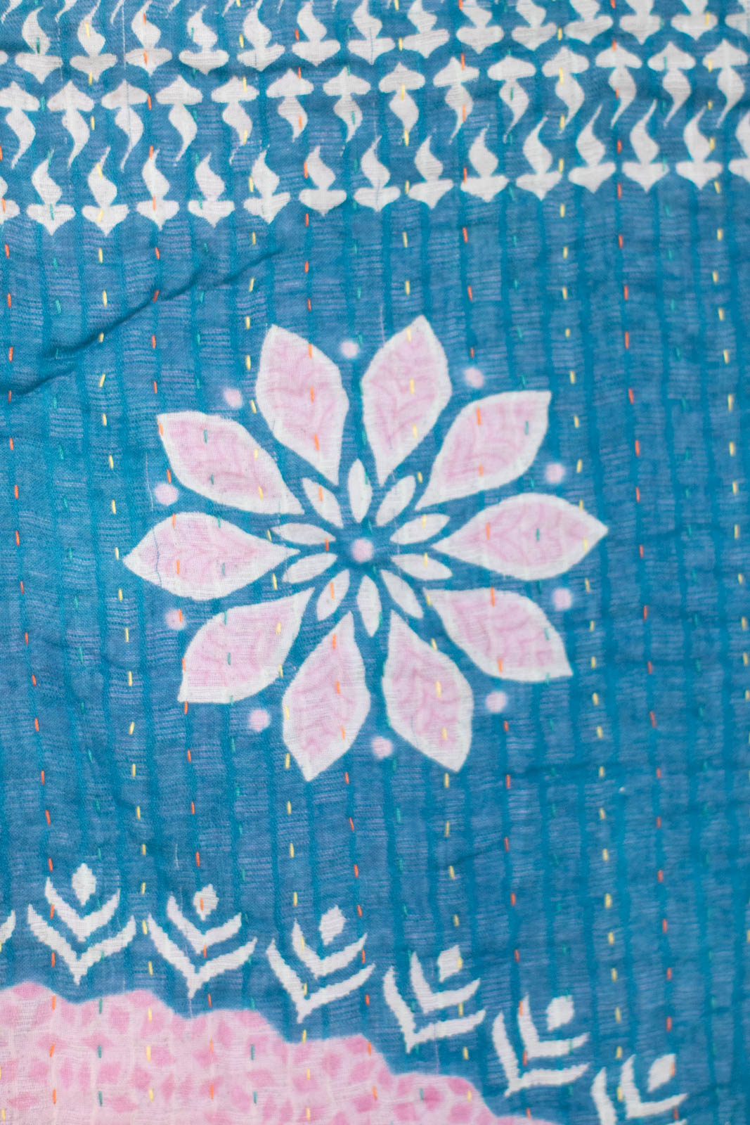 Dear No. 9 Kantha Baby Blanket