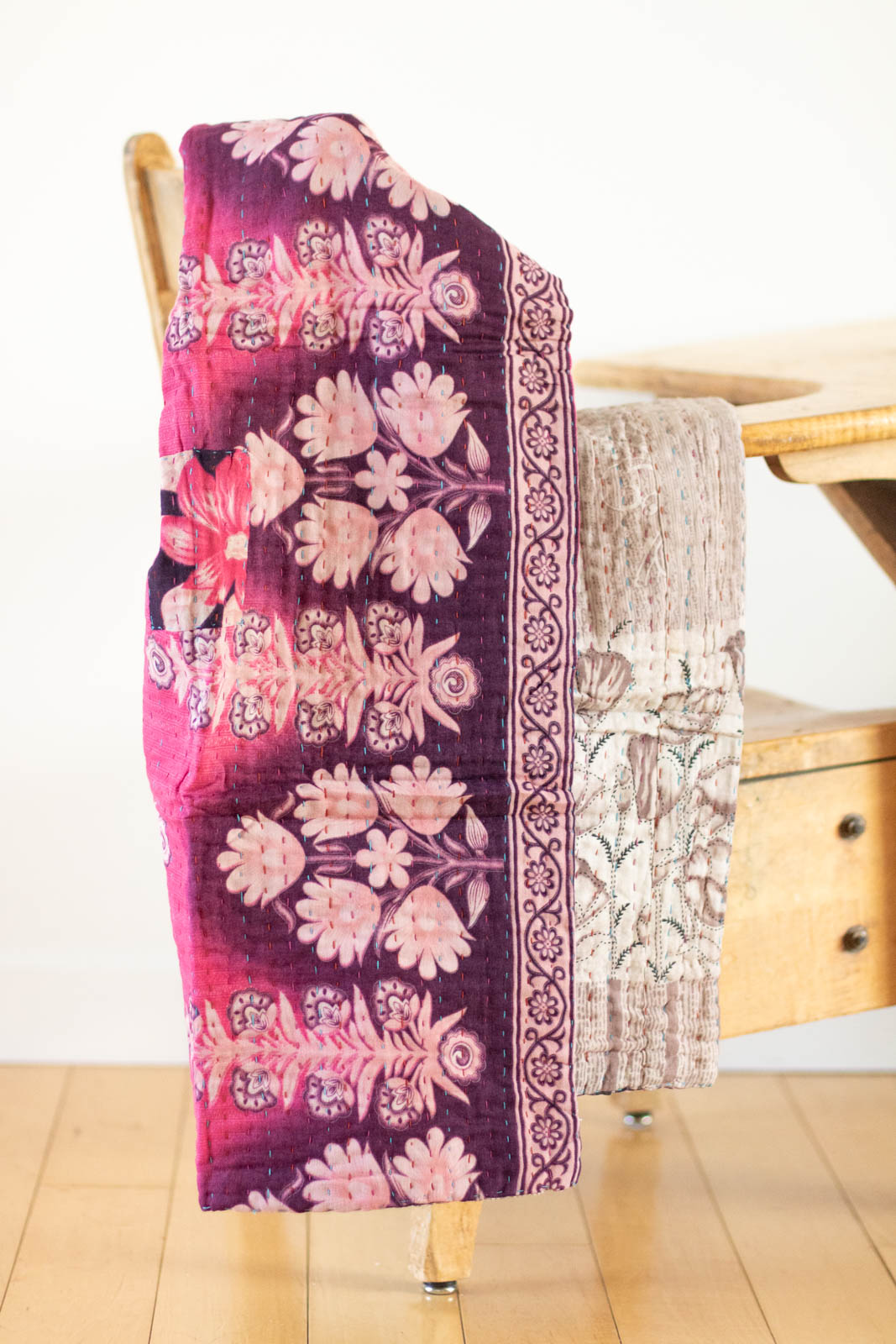 dignify Kantha Baby Blanket Quilt