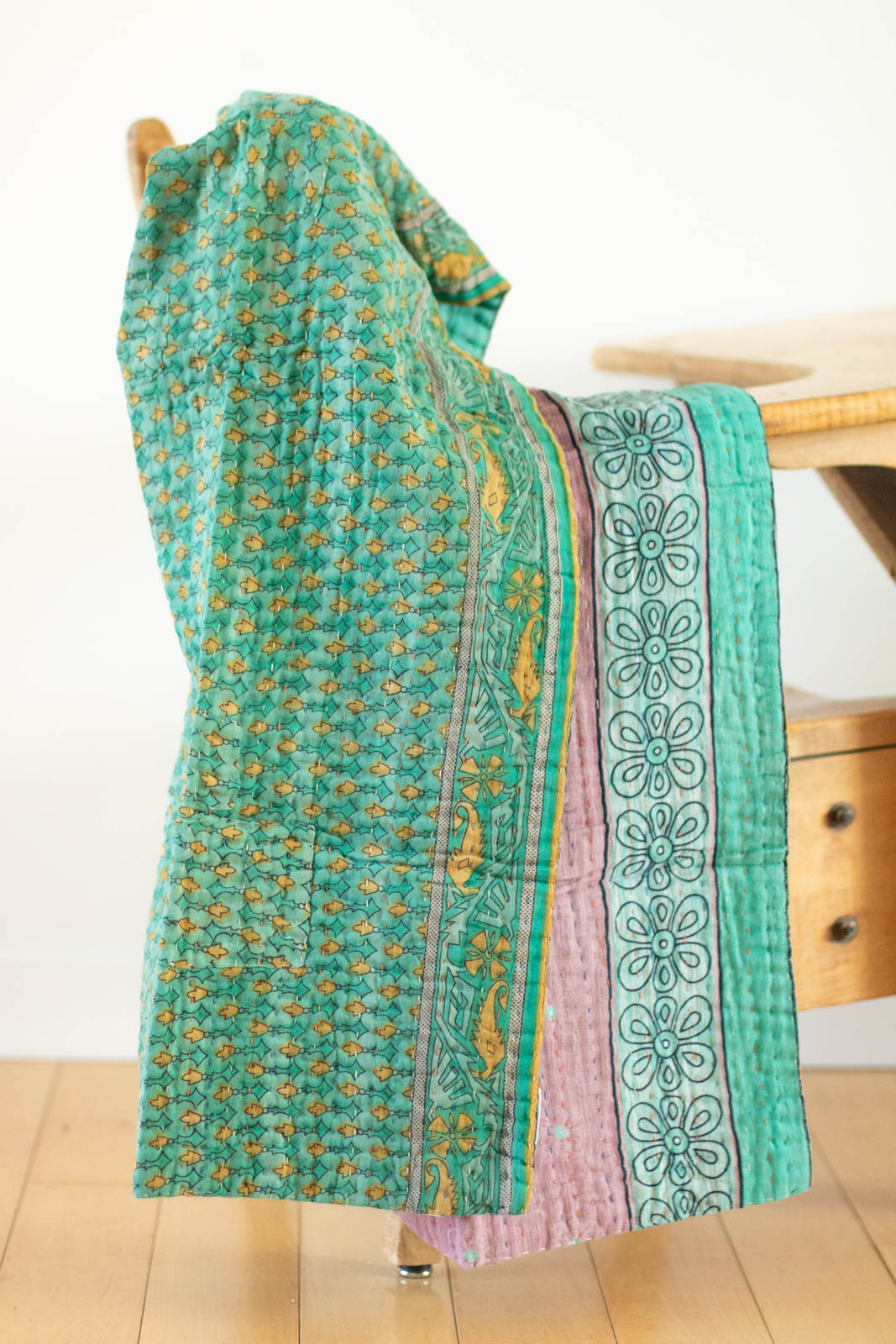 dignify Kantha Baby Blanket Quilt