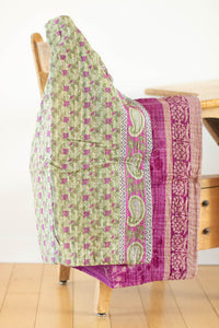 dignify Kantha Baby Blanket Quilt