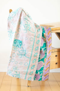 dignify Kantha Baby Blanket Quilt