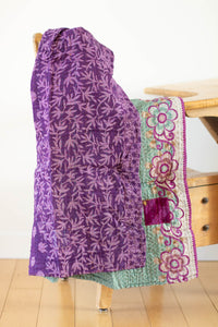 dignify Kantha Baby Blanket Quilt